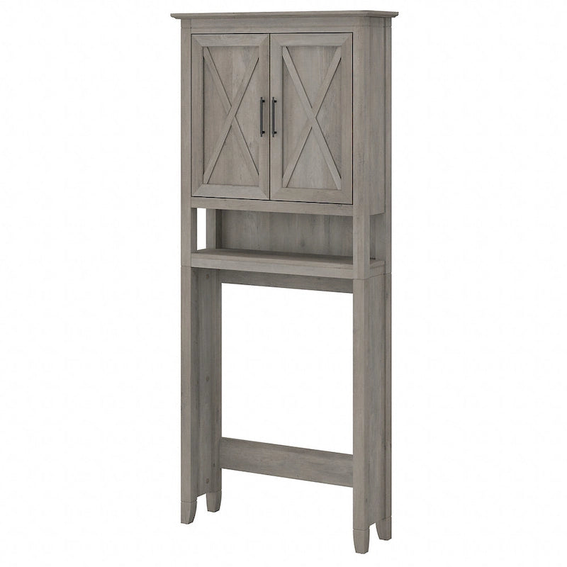 Armoire de rangement de salle de bain à poser au-dessus des toilettes Key West