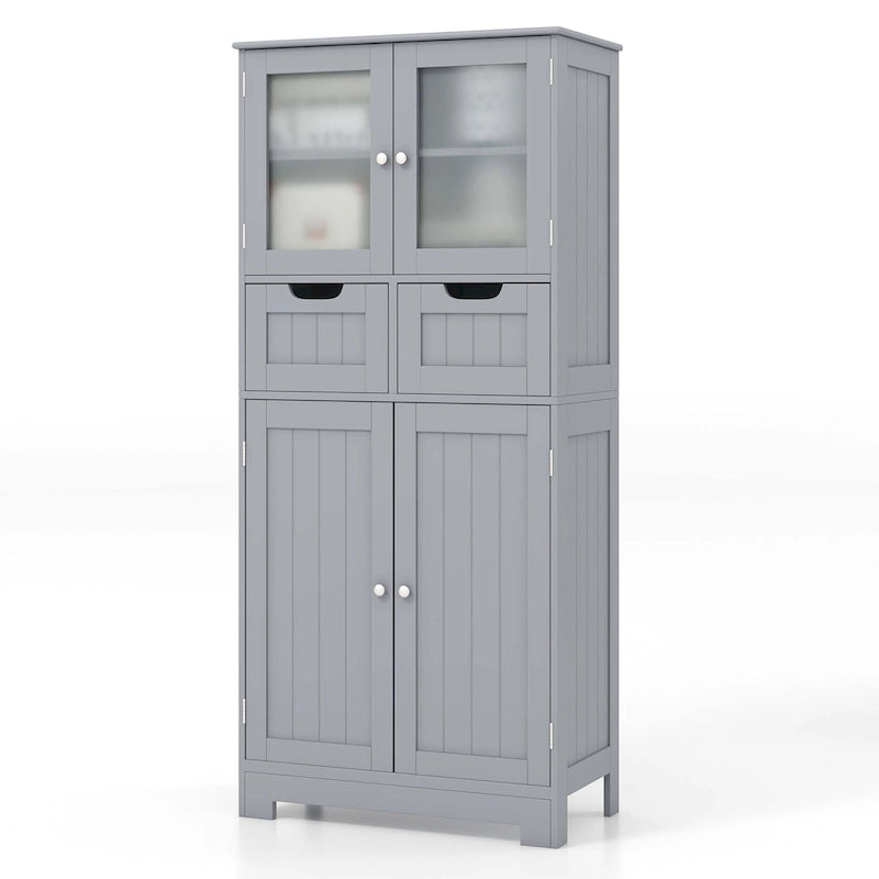 Meuble de rangement de salle de bain avec 2 tiroirs pour cuisine
