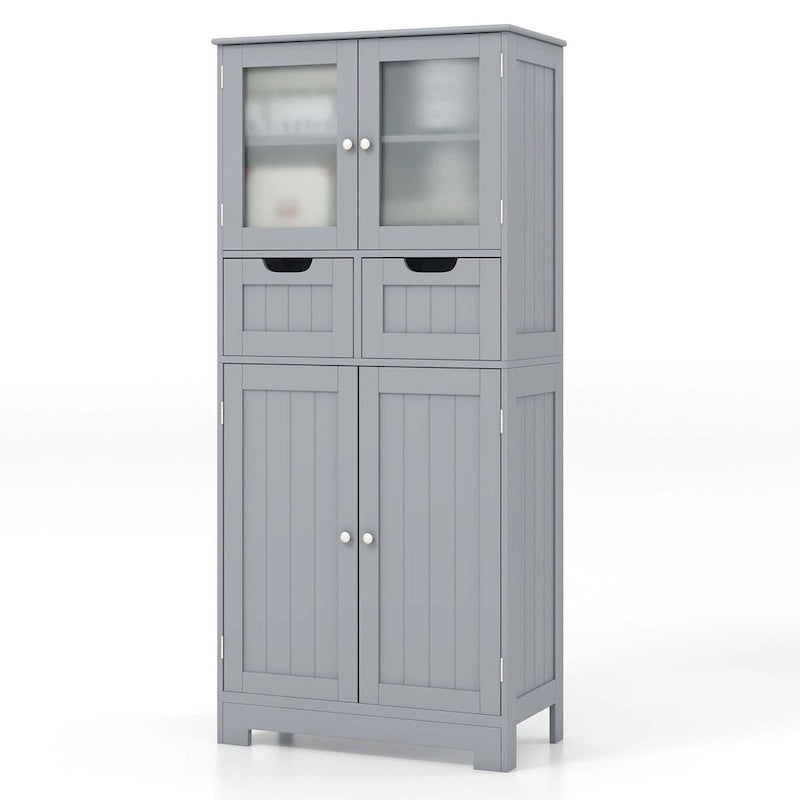 Meuble de rangement de salle de bain avec 2 tiroirs pour cuisine