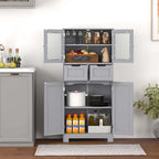 Meuble de rangement de salle de bain avec 2 tiroirs pour cuisine