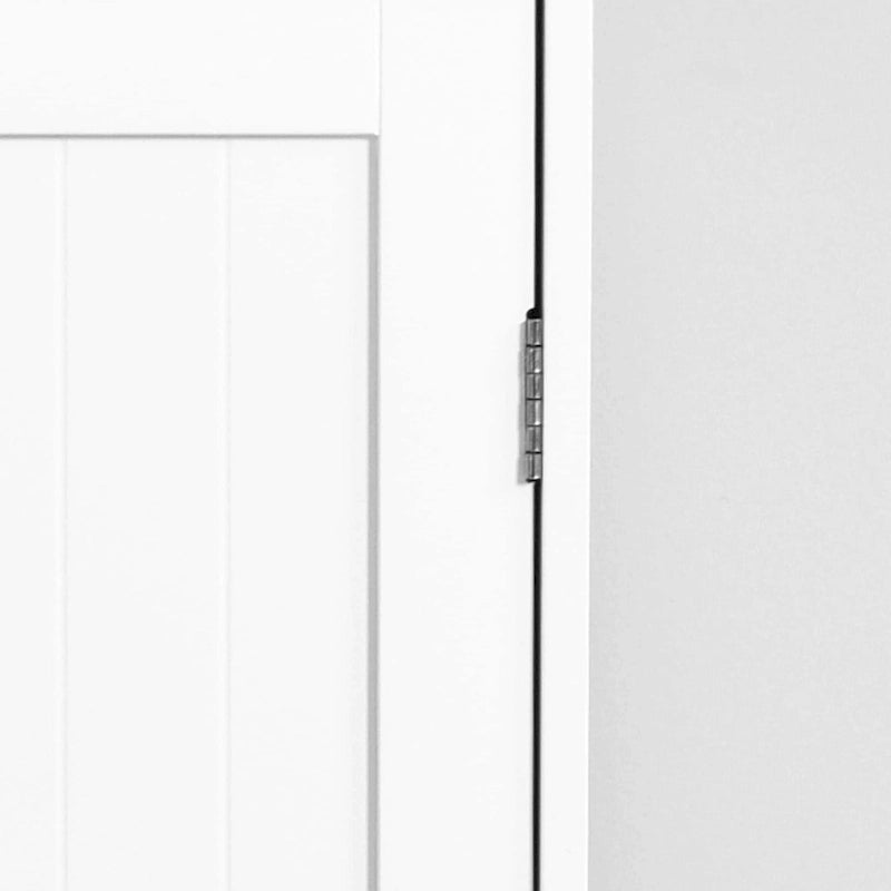 Meuble de salle de bain Arctic avec 4 étagères et une porte