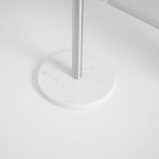 Porte-serviettes en T avec base en marbre naturel