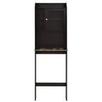 Meuble de rangement en bois gain de place pour toilettes à usage domestique