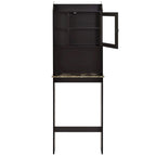 Meuble de rangement en bois gain de place pour toilettes à usage domestique