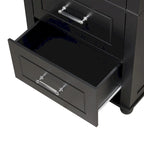 Meuble de rangement autoportant avec deux tiroirs