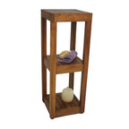 Le support de bain carré en teck Sula Original