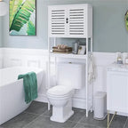 Meuble de Rangement Salle de Bain - 10.63P x 25.4L x 68.9H