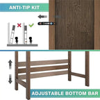 Meuble de Rangement Salle de Bain - 10.63P x 25.4L x 68.9H