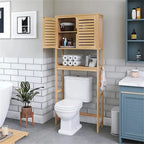 Meuble de Rangement Salle de Bain - 10.63P x 25.4L x 68.9H