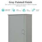 Meuble de rangement haut de salle de bain, Armoire de rangement sur pied