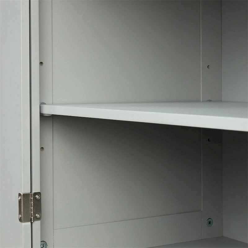 Meuble de rangement haut de salle de bain, Armoire de rangement sur pied